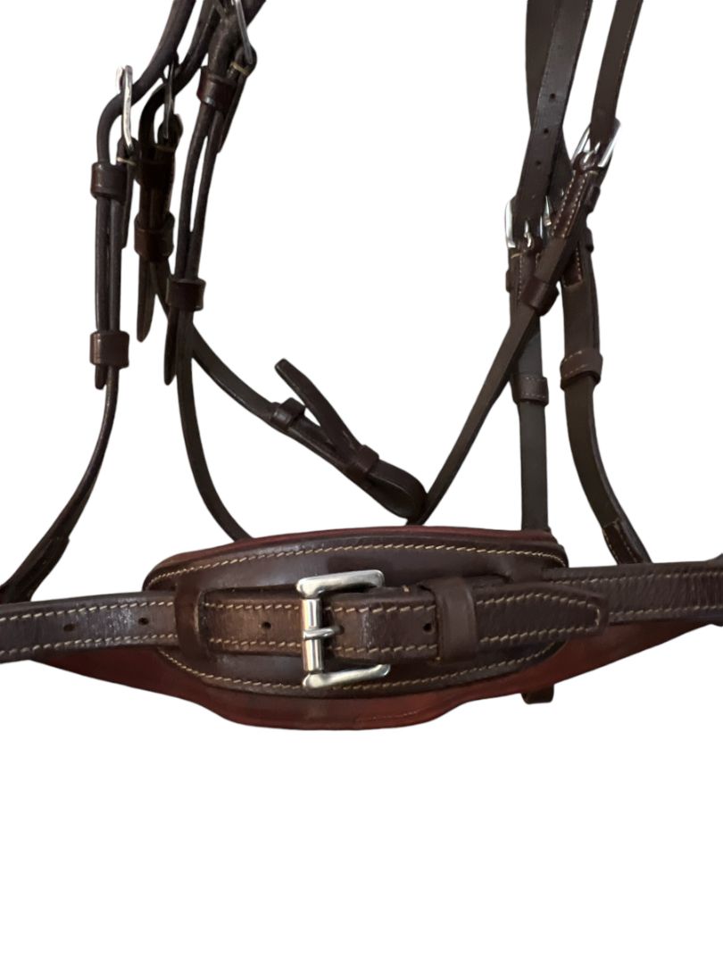 Antares Signature Flash Snaffle Bridle - Full / Horse Size