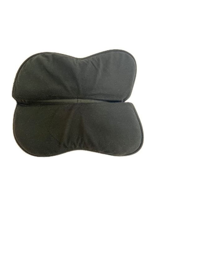 Black Ogilvy Memory Foam Half Pad Black, One Size