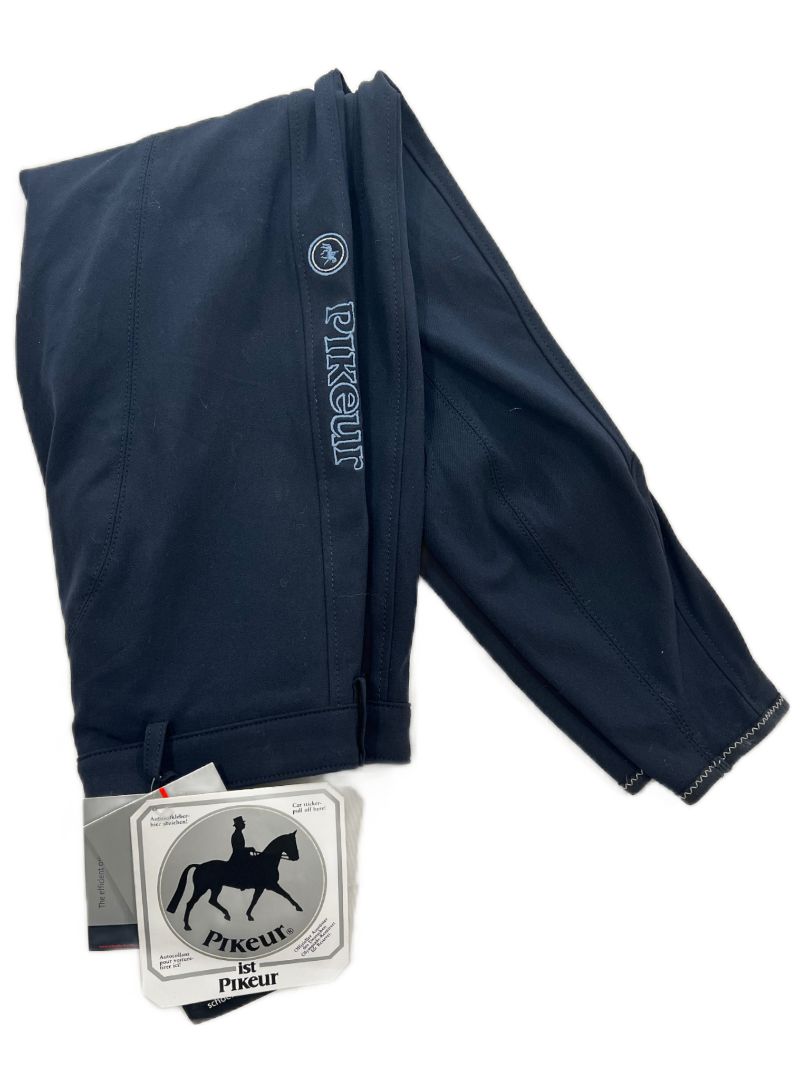 Pikeur Prisca Knee Grip Breeches Navy Size 36 (US24) New w/Tags