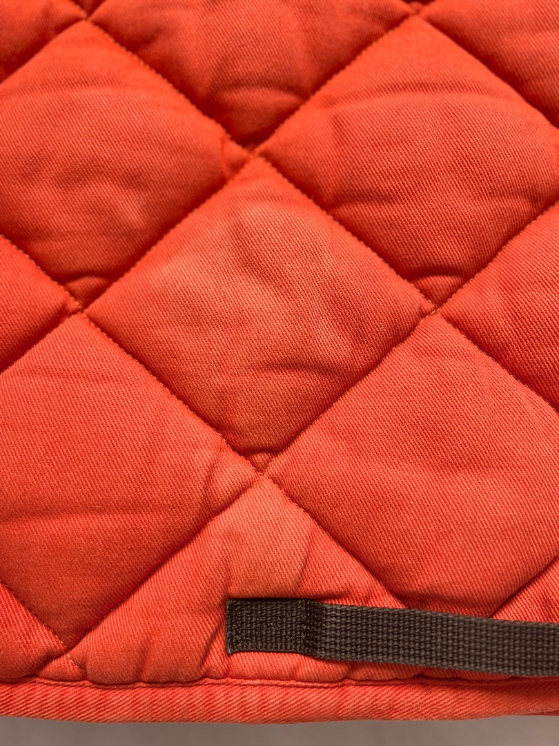 Hermes GP Saddle Pad Orange/Feu