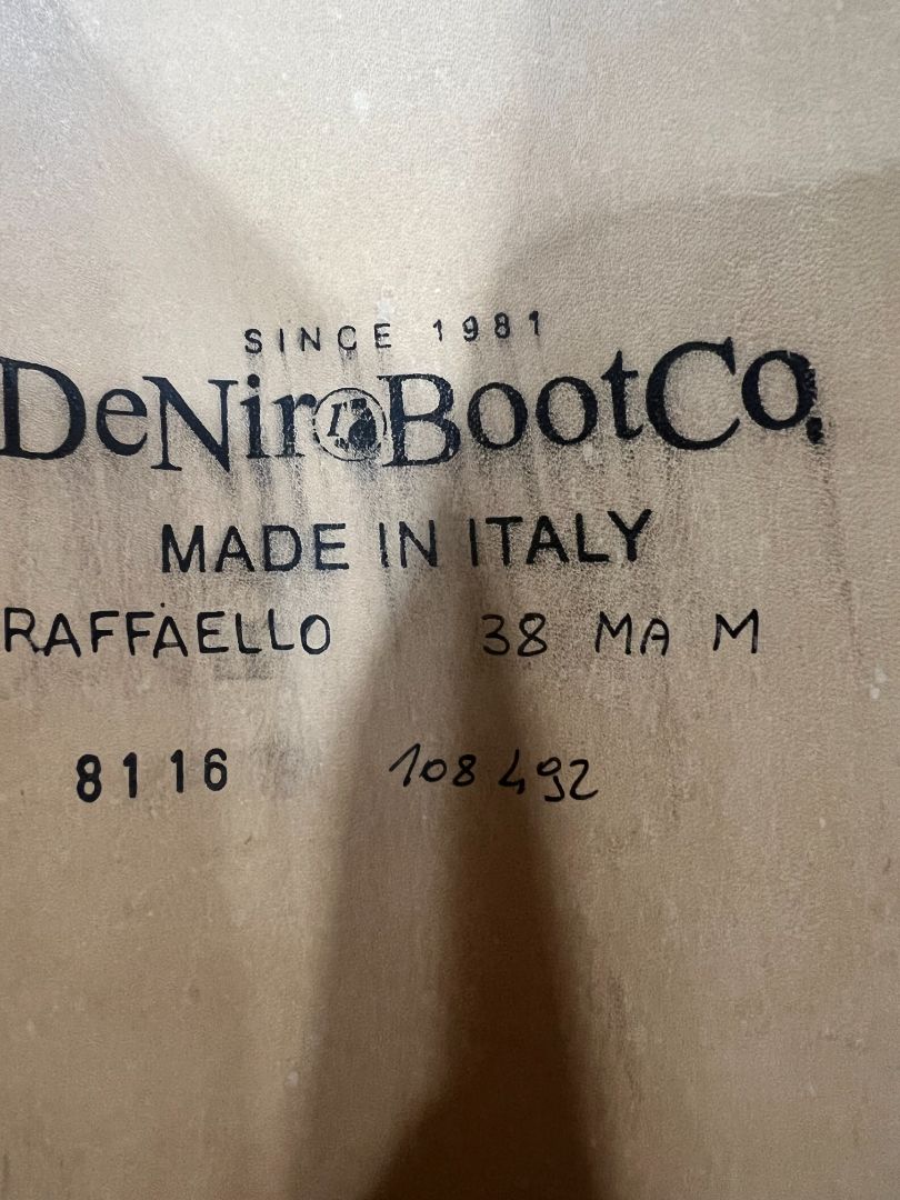 DeNiro Raffaello Tall Dressage Boots - Black / Size 38 MA-M