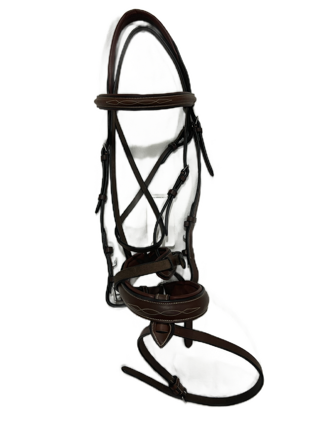 Brown Arc De Trimophe Starman Bridle Horse Size