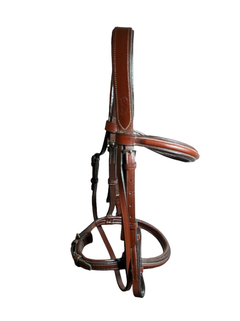 Beval Conquer Monocrown Fancy Stitch Padded Bridle -  Pony