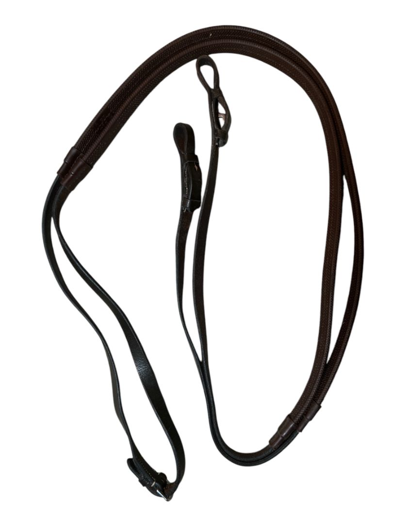 Kris Soft Rubber Reins - Oversize 60"