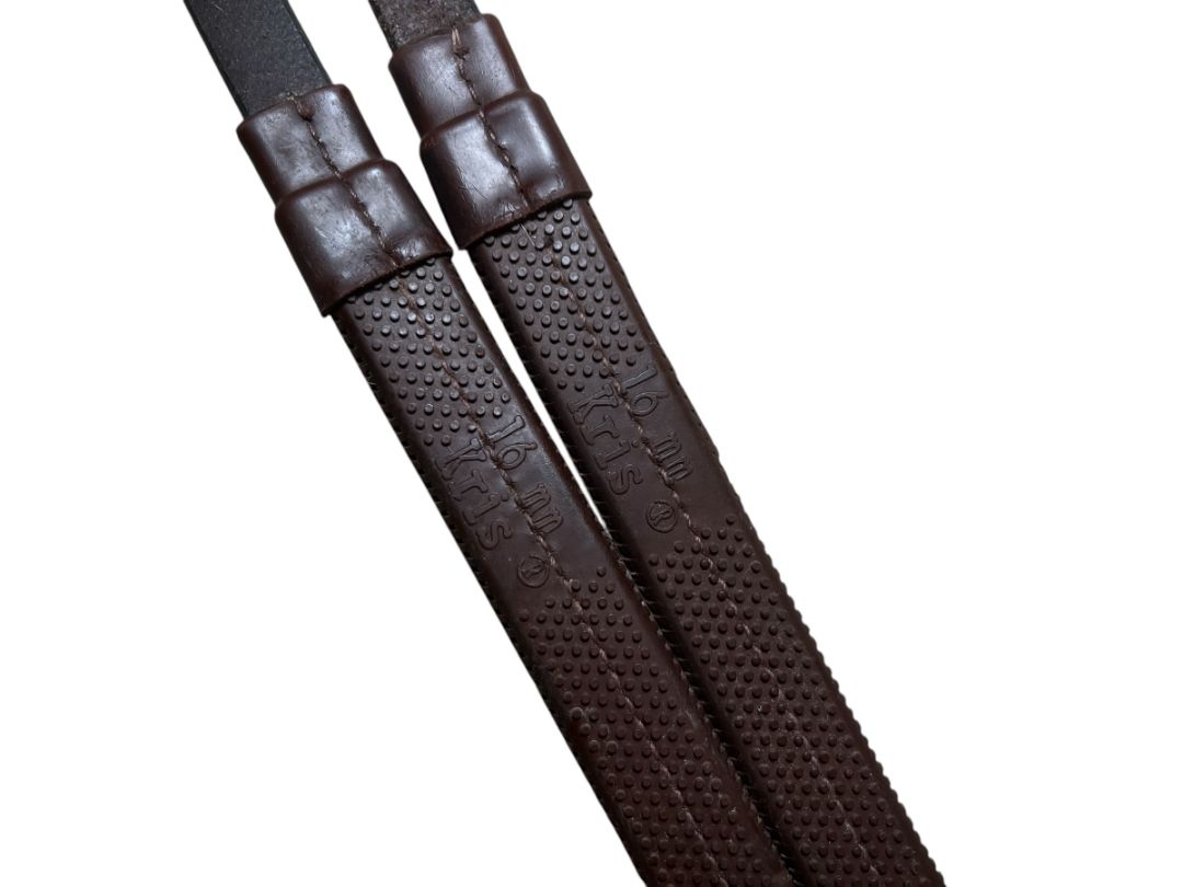 Kris Soft Rubber Reins - Oversize 60"