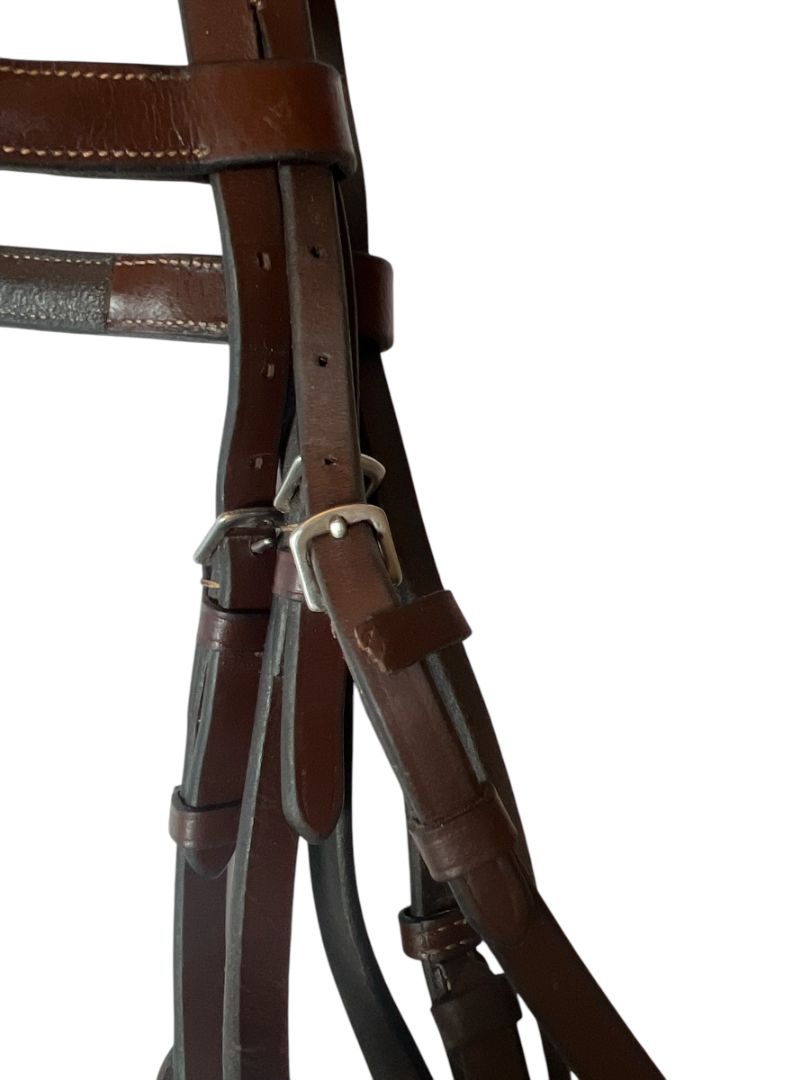 Beval Gladstone Fancy Stitch Bridle - Pony Size