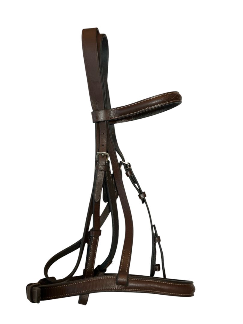 Beval Gladstone Fancy Stitch Bridle - Pony Size