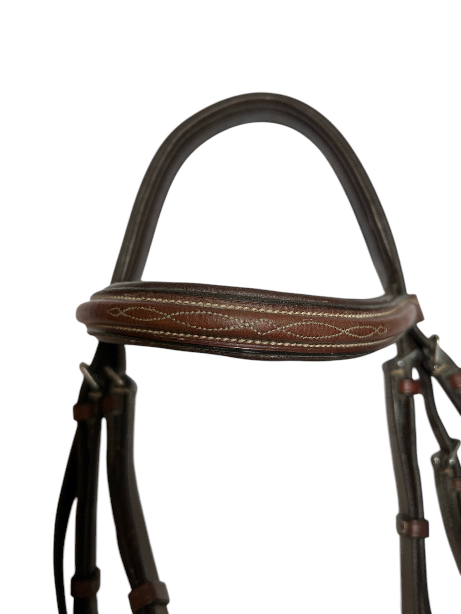 Beval Conquer Monocrown Fancy Stitch Padded Bridle -  Pony