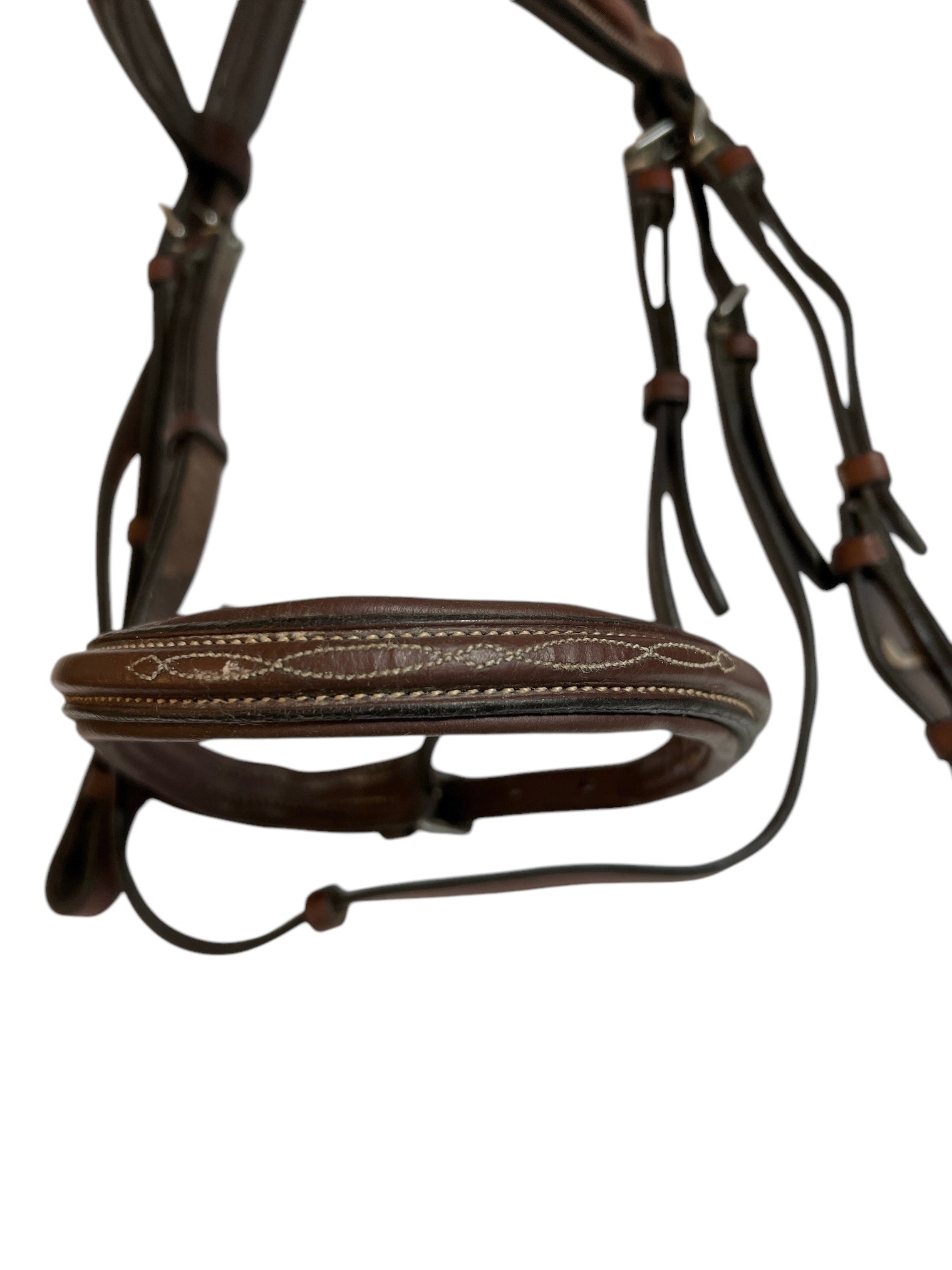 Beval Conquer Monocrown Fancy Stitch Padded Bridle -  Pony