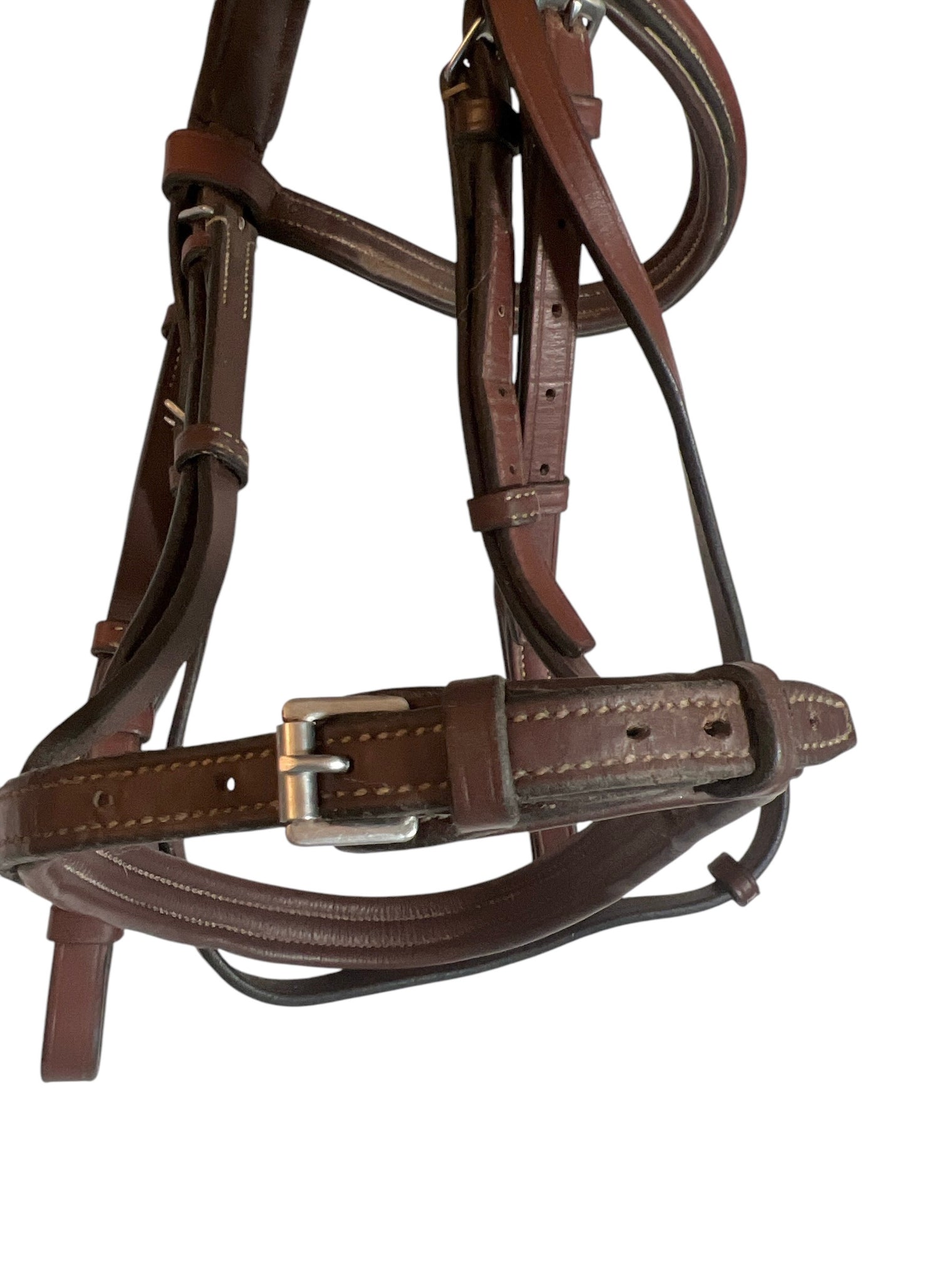 Beval Conquer Monocrown Fancy Stitch Padded Bridle -  Pony