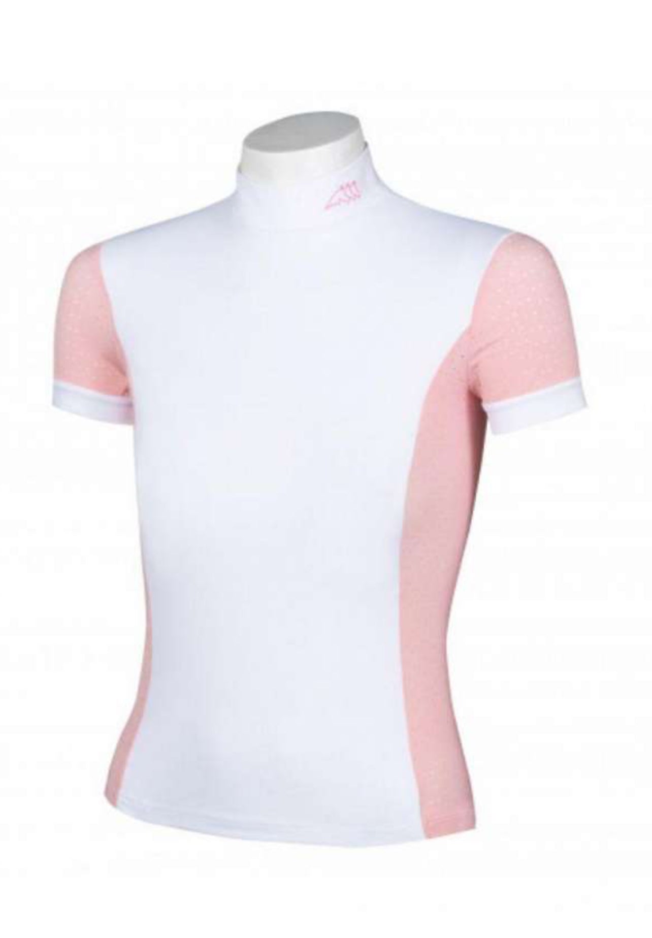 Equiline Girls Youth Short Sleeve Show Shirt - Youth Size 8/9