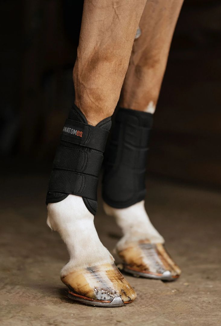 Anatomeq AirGuard Brush Boots - Black / Size Large NEW