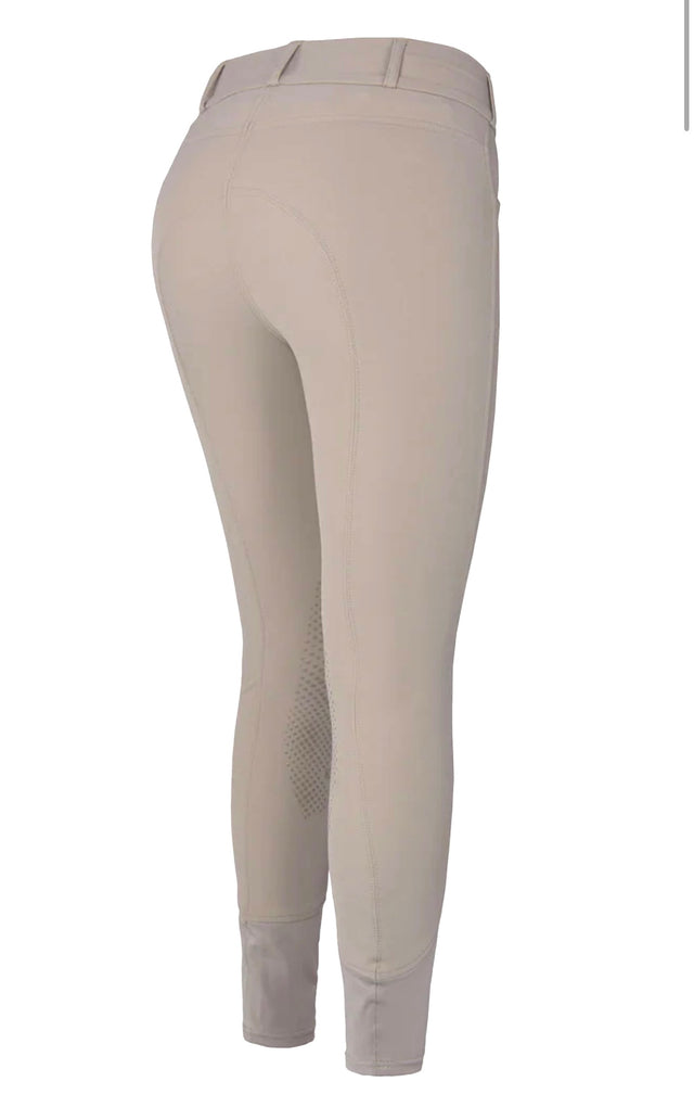 Kingsland Classic Collection Women's KLkadi Knee Grip Breeches - Beige / Size EU 34 (US 26) NEW