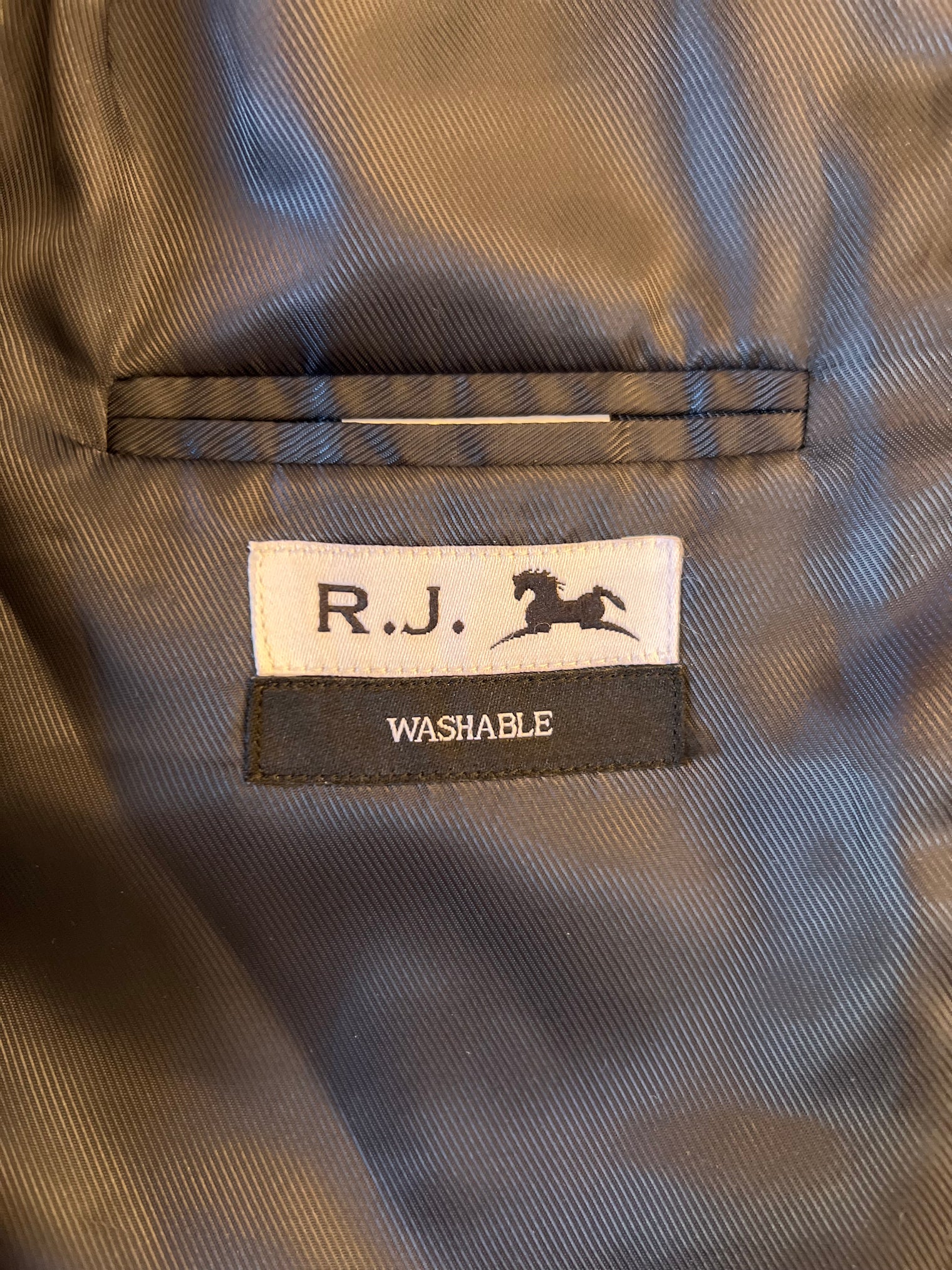 RJ Classics Girls Youth Hampton Show Coat - Navy / Size 16 R