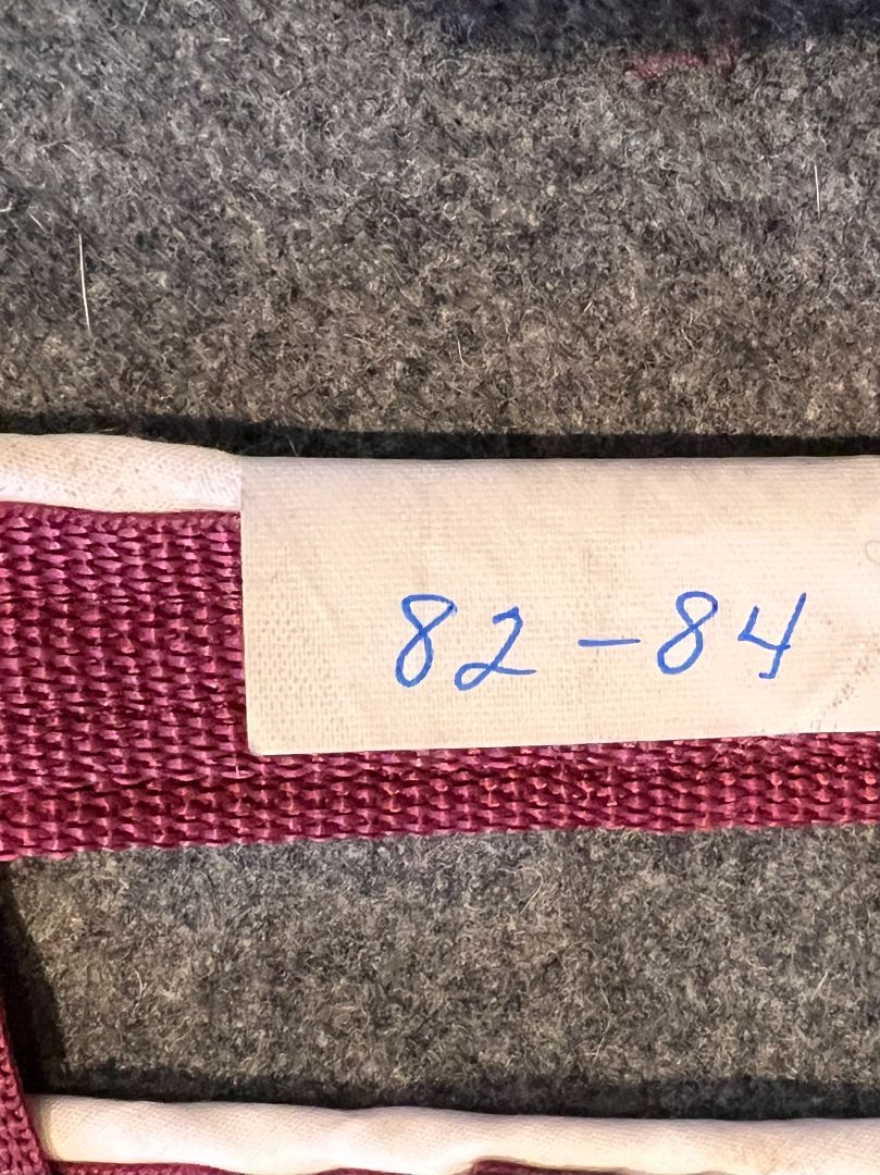 Saratoga Horseworks Wool Exercise Rug - Grey / Size 82" - 84"