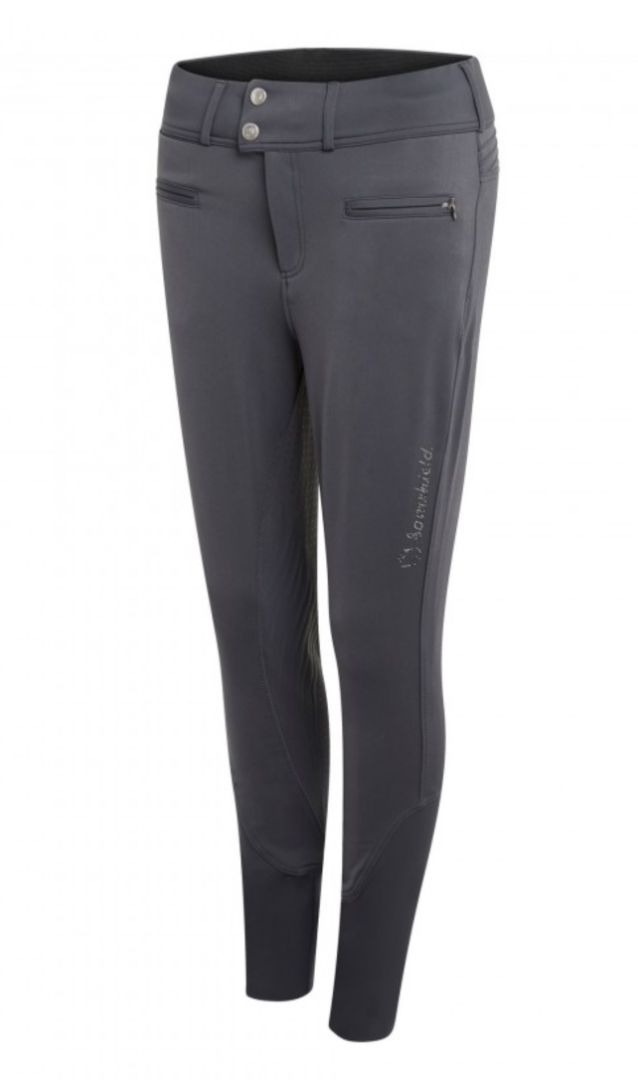 Samshield Women's Clara Winter Full Seat Dark Shadow Grey Size FR 34/US 24