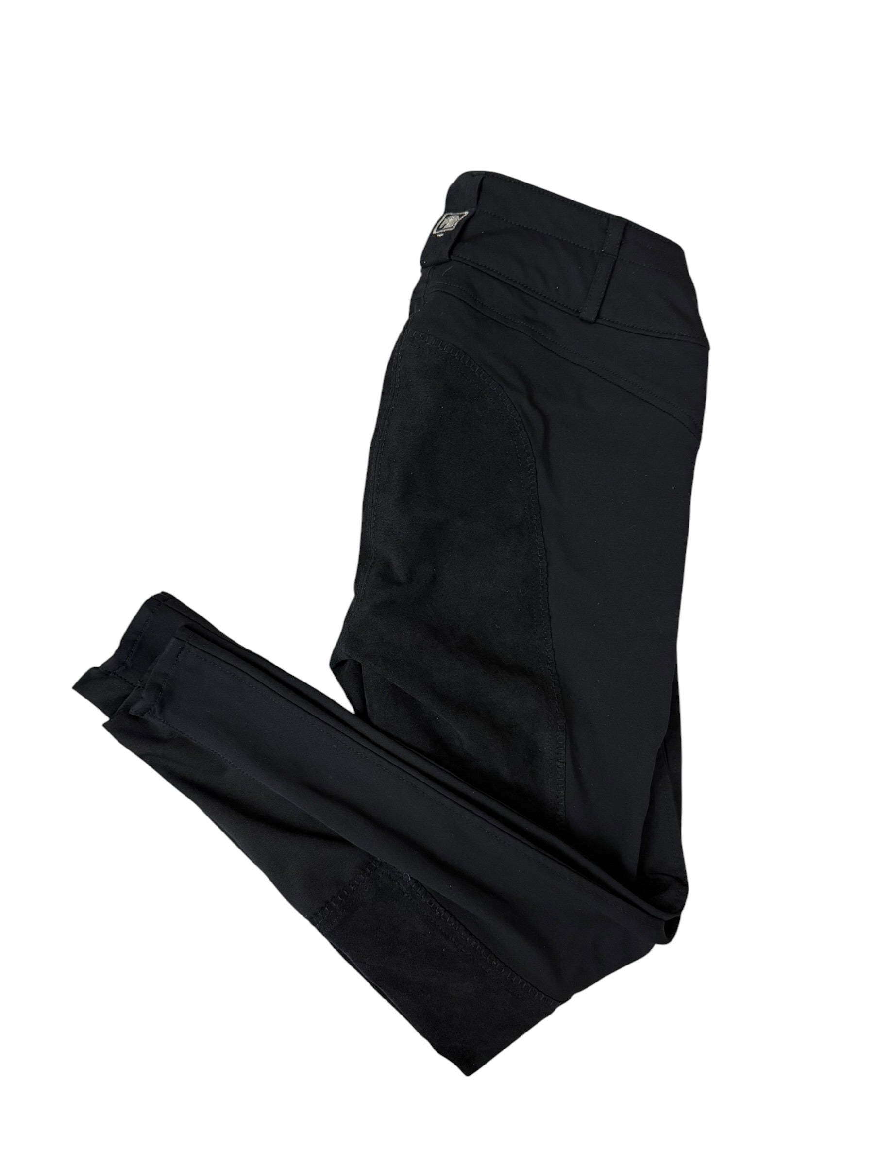 ROMFH Evelyn Euro Full Seat Ladies Breech - Black / Size US 26 R
