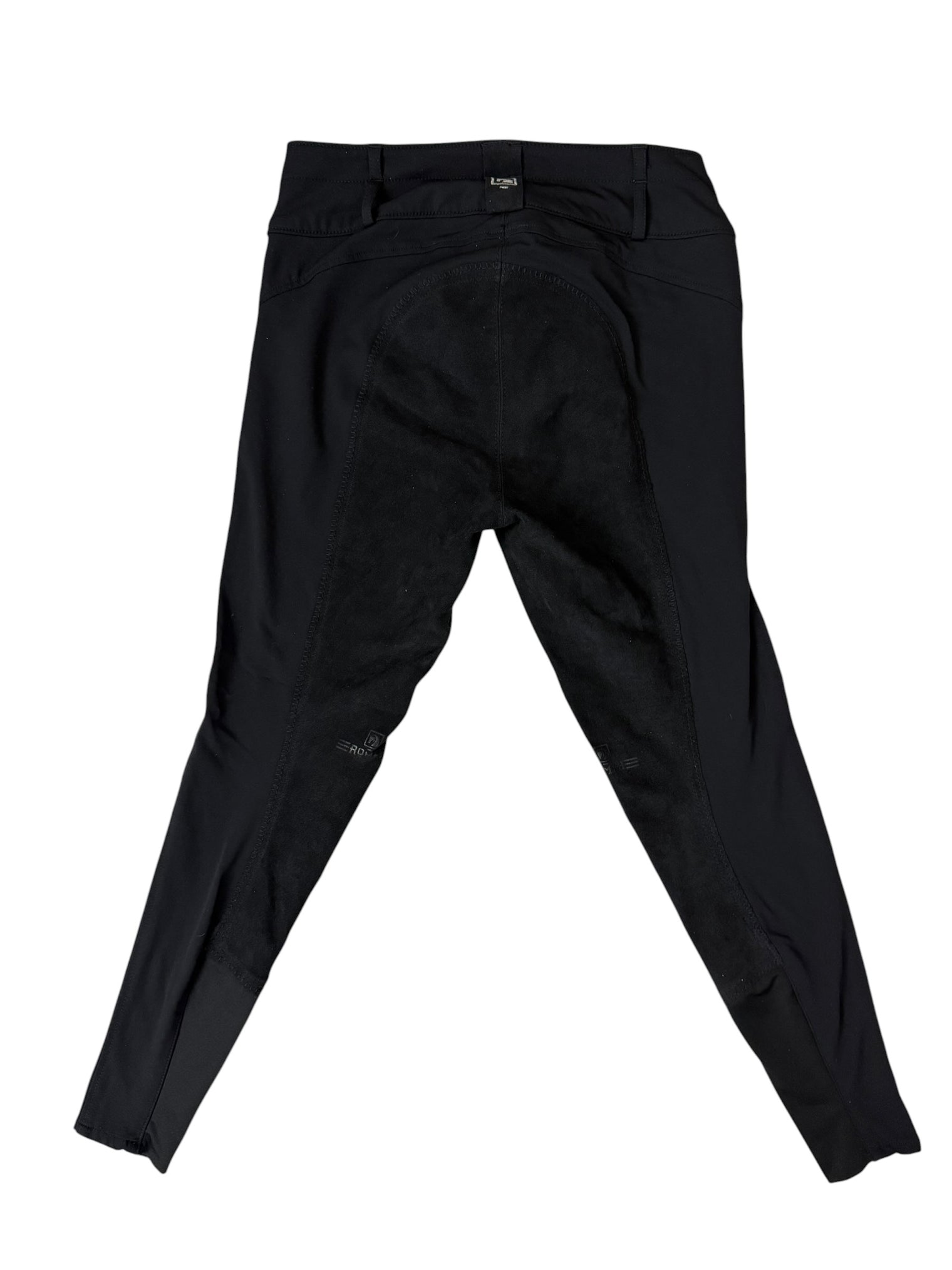 ROMFH Evelyn Euro Full Seat Ladies Breech - Black / Size US 26 R