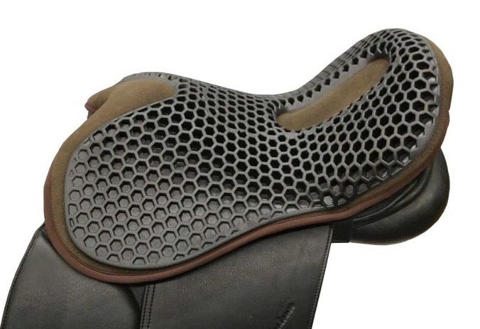 Acavallo Gel Out Seat Saver - Coccyx Brown Size Medium