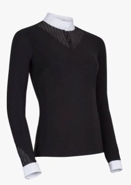 Samshield Beatrice Show Shirt Black M - New With Tags