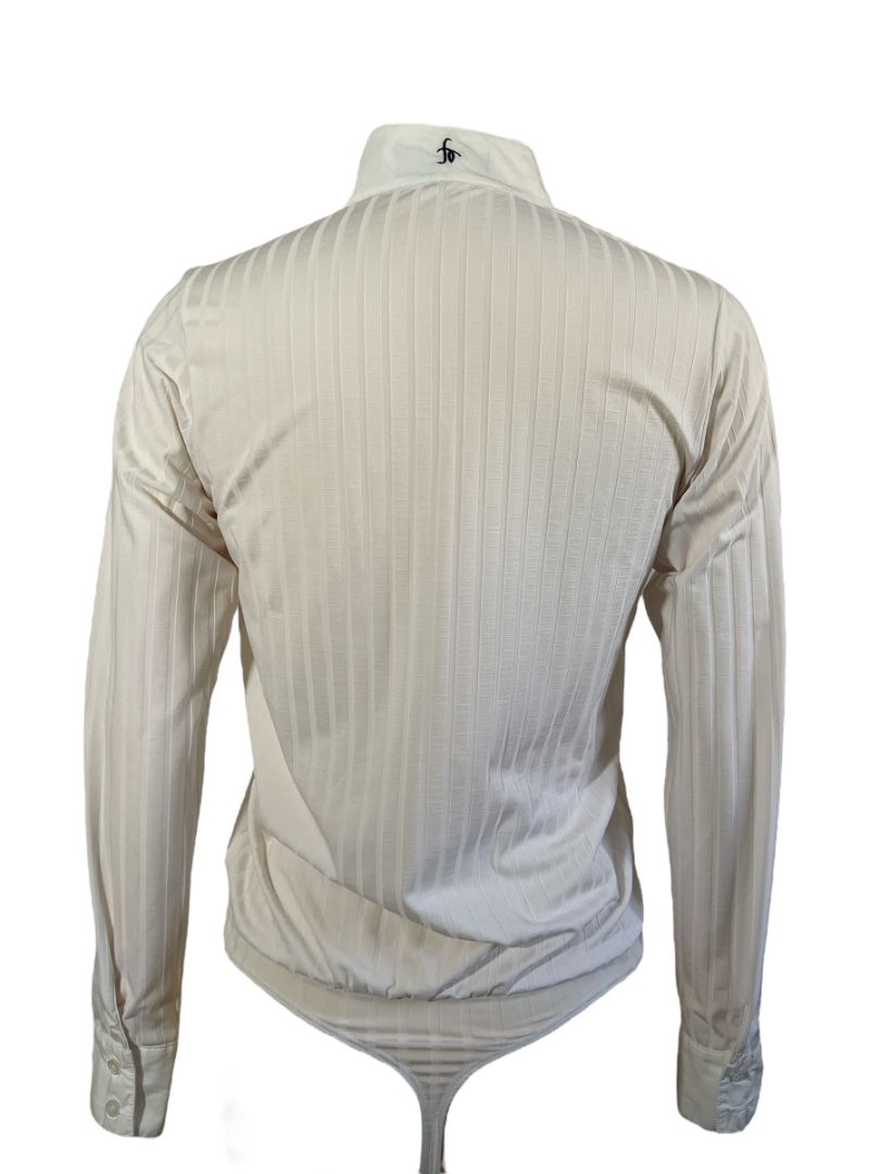 Free x Rein 'The Elite Equestrian' Bodysuit White / Size Small