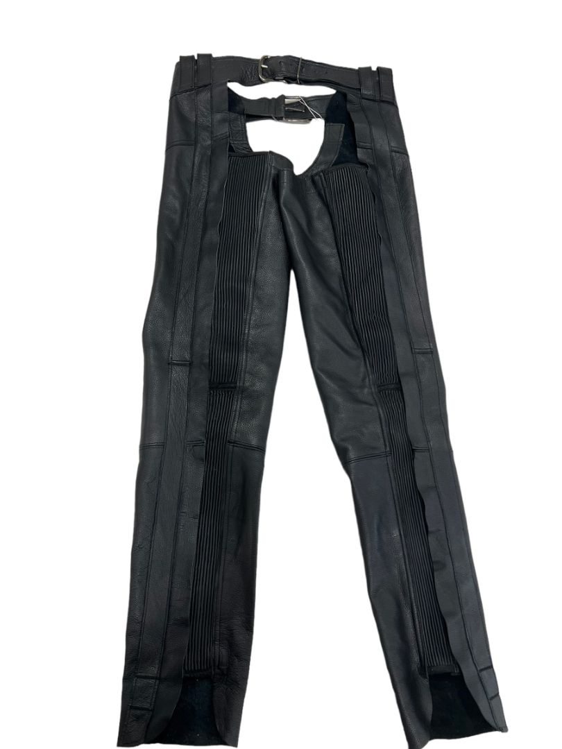 Horze Blake Leather Full Chaps Black - M
