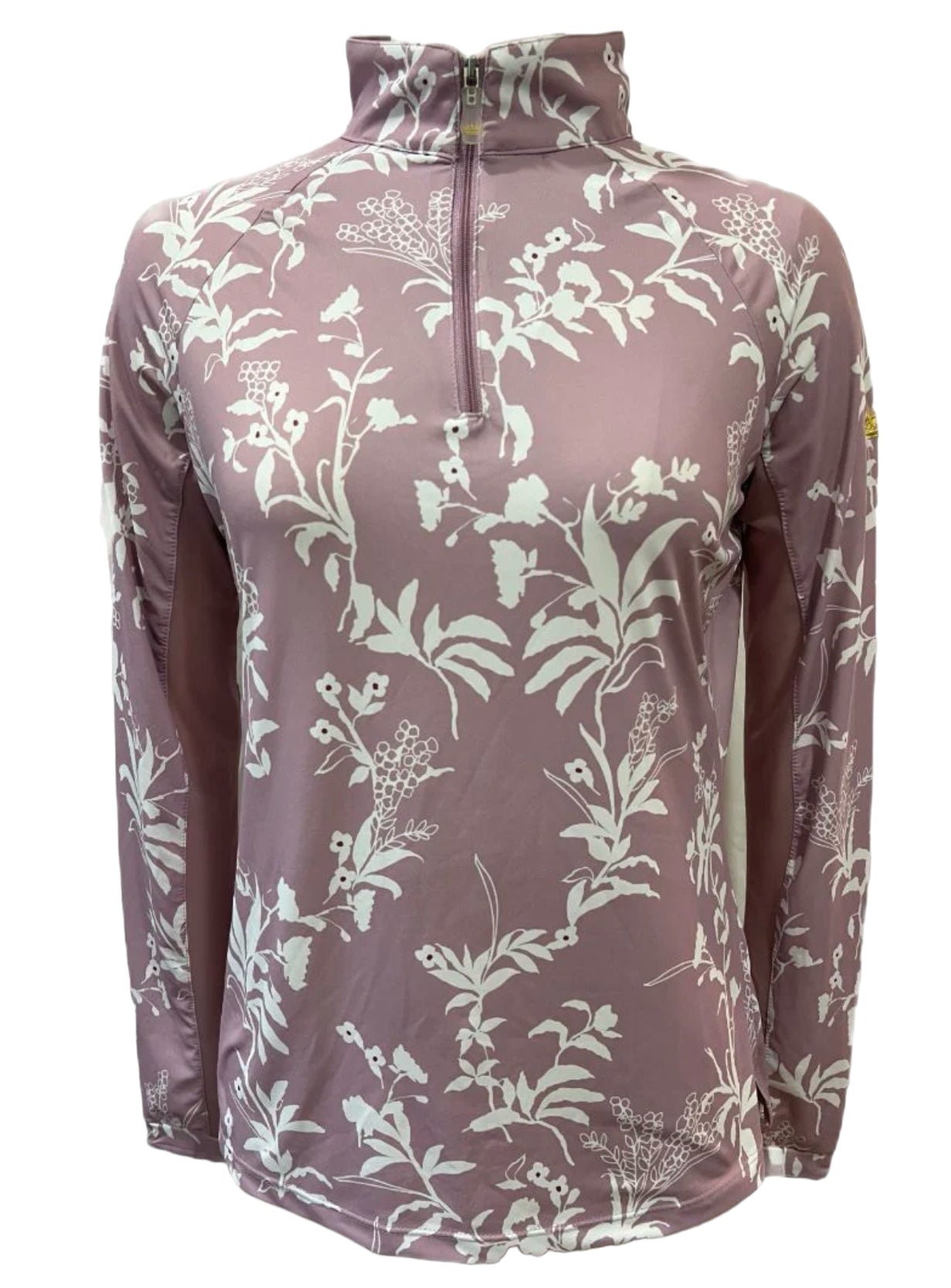 Kastel Denmark Pink Floral Longsleeve Sun Shirt, Medium