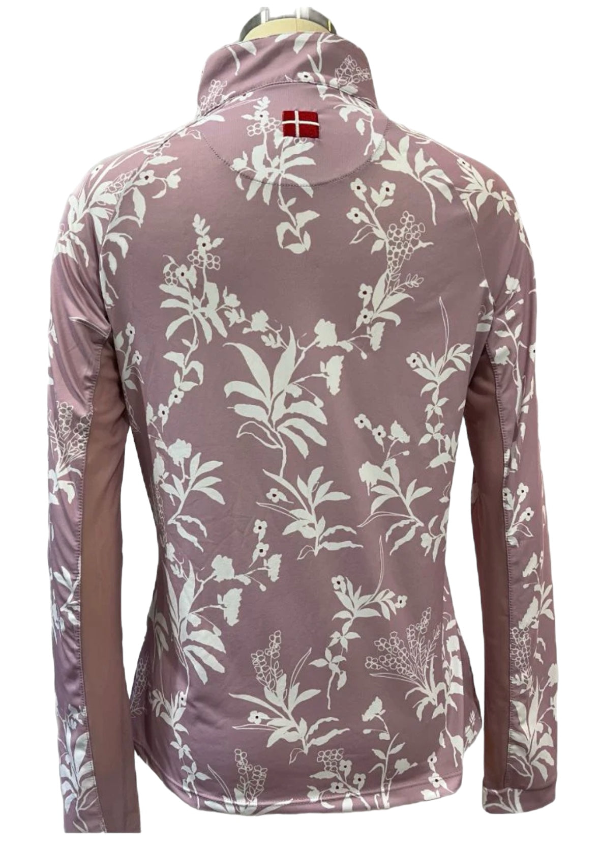 Kastel Denmark Pink Floral Longsleeve Sun Shirt, Medium