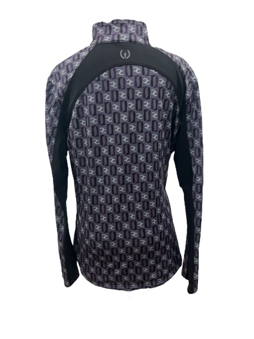 Kerrits Women’s Cross Trainer Fleece Tech Long Sleeve Shirt - Lavender / Size XL