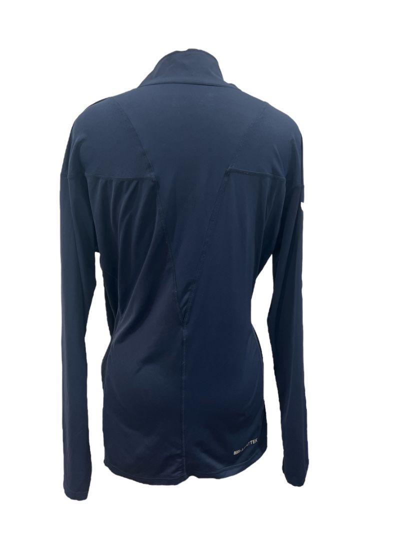 Ariat Ladies Auburn Team Long Sleeve Shirt- Navy / Size XXL