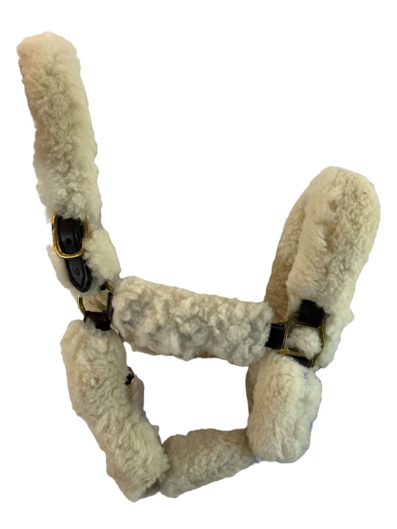 Premium Sheepskin Shipping Halter - Oversize
