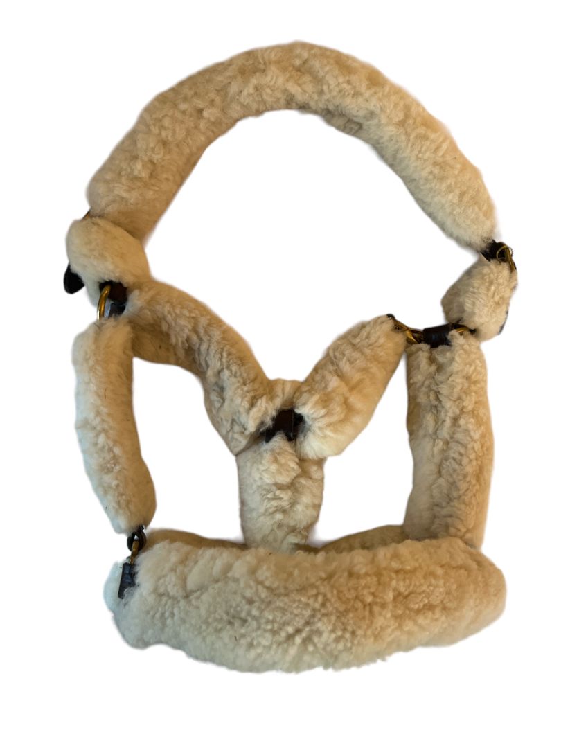 Premium Sheepskin Shipping Halter - Oversize