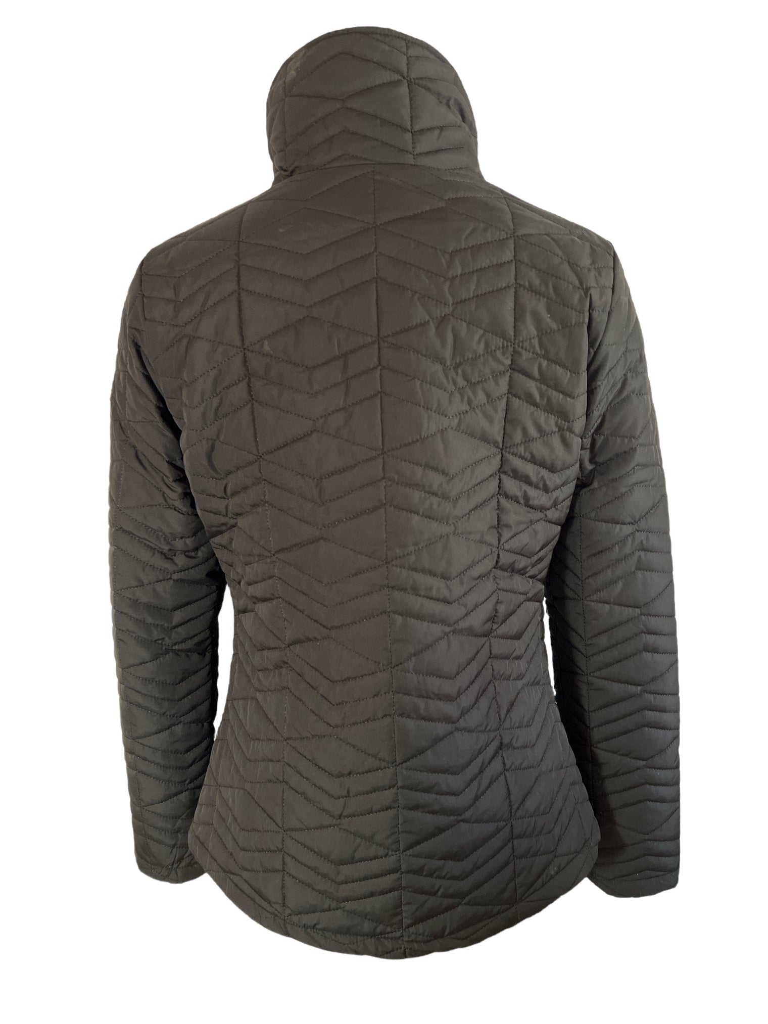 Horze Women's Quilted Padded Lightweight Jacket - Size US 4 / Black