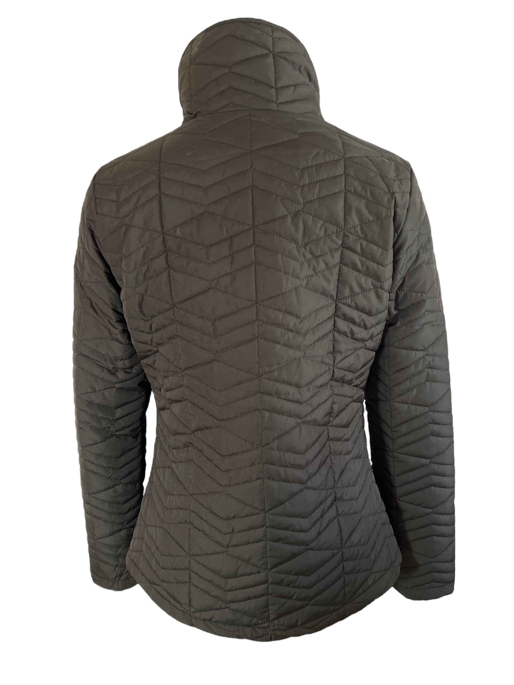 Horze Women's Quilted Padded Lightweight Jacket - Size US 4 / Black