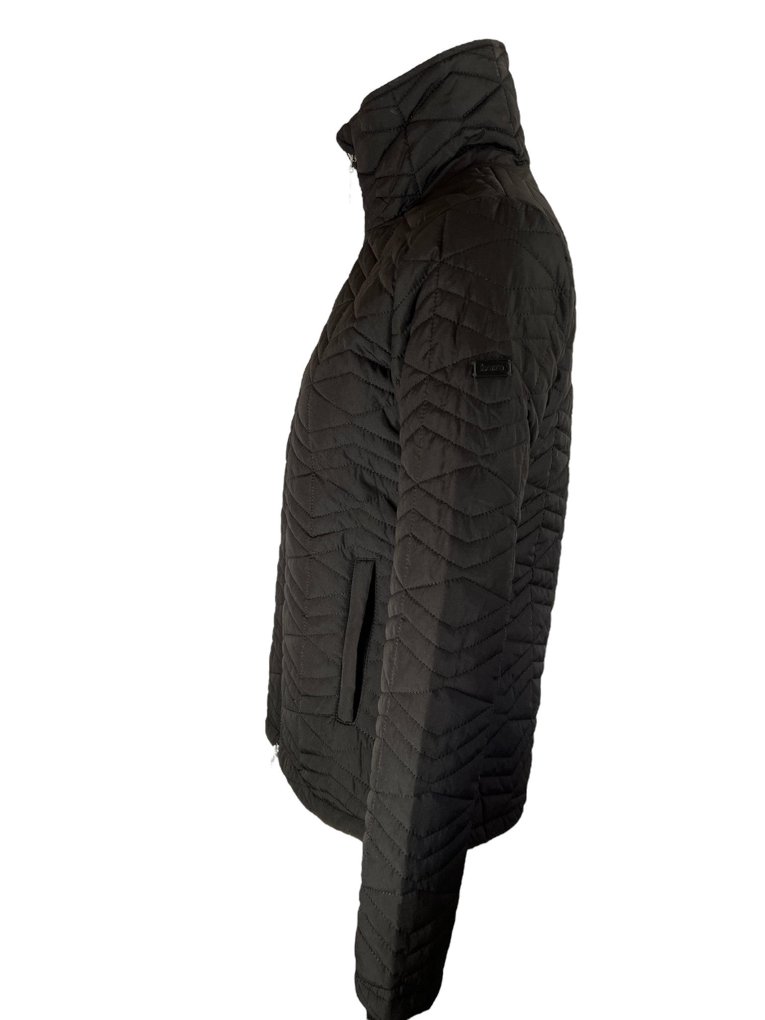 Horze Women's Quilted Padded Lightweight Jacket - Size US 4 / Black