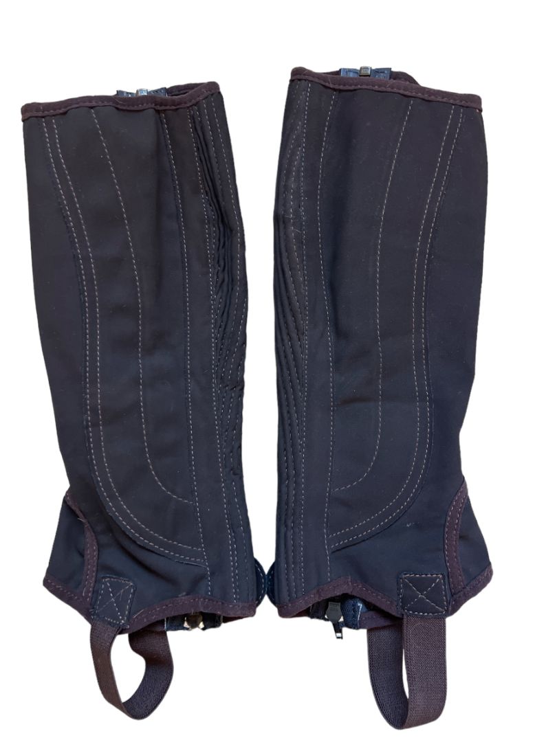 Dublin Children's Easy-Care II Half Chaps / Brown / Size Large