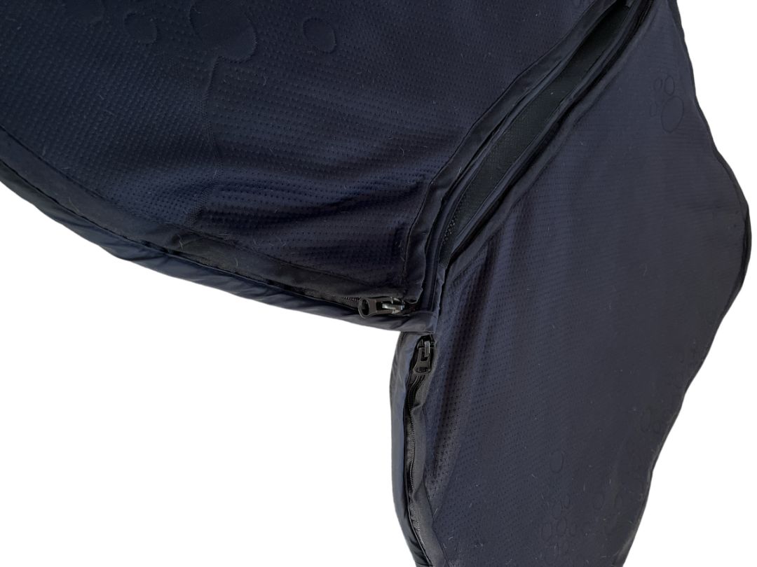 Yagya Supreme Jump Saddle Pad - Black / Horse Size