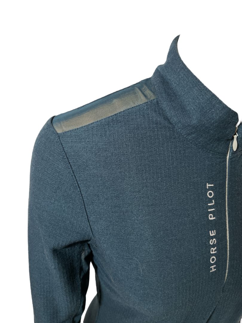 Horse Pilot Suntech Shirt - Navy Medium