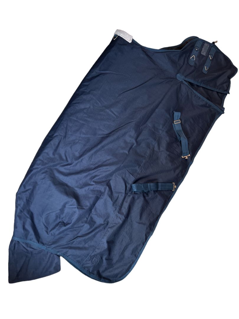 Dover Rider’s International Medium-Weight Turnout Blanket 80" Navy