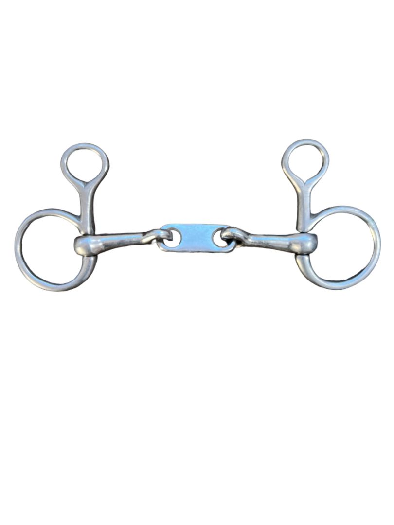 Baucher Bit with French Link 5" Stainles Steel