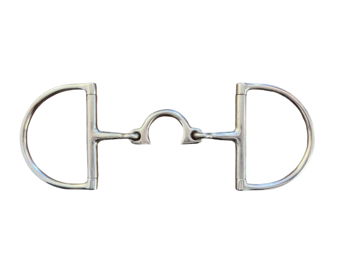 Broken Segunda Hunter D-Ring Snaffle Bit 5 "