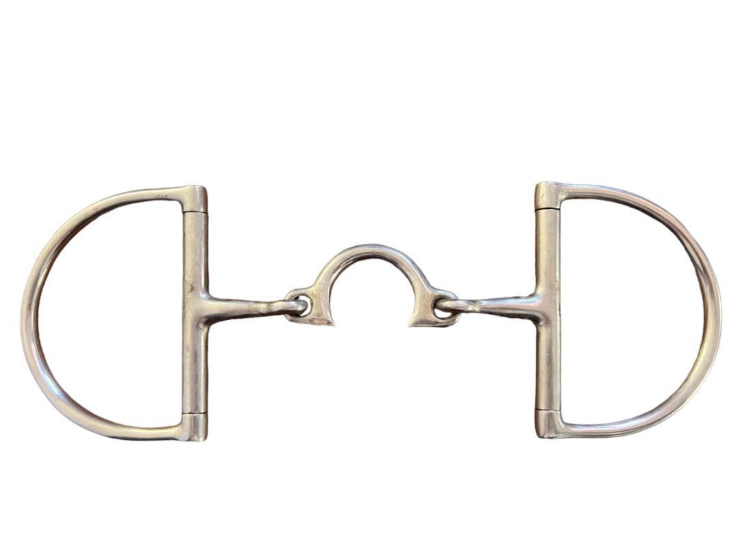 Broken Segunda Hunter D-Ring Snaffle Bit 5 "