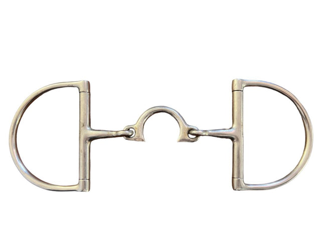 Broken Segunda Hunter D-Ring Snaffle Bit 5 "