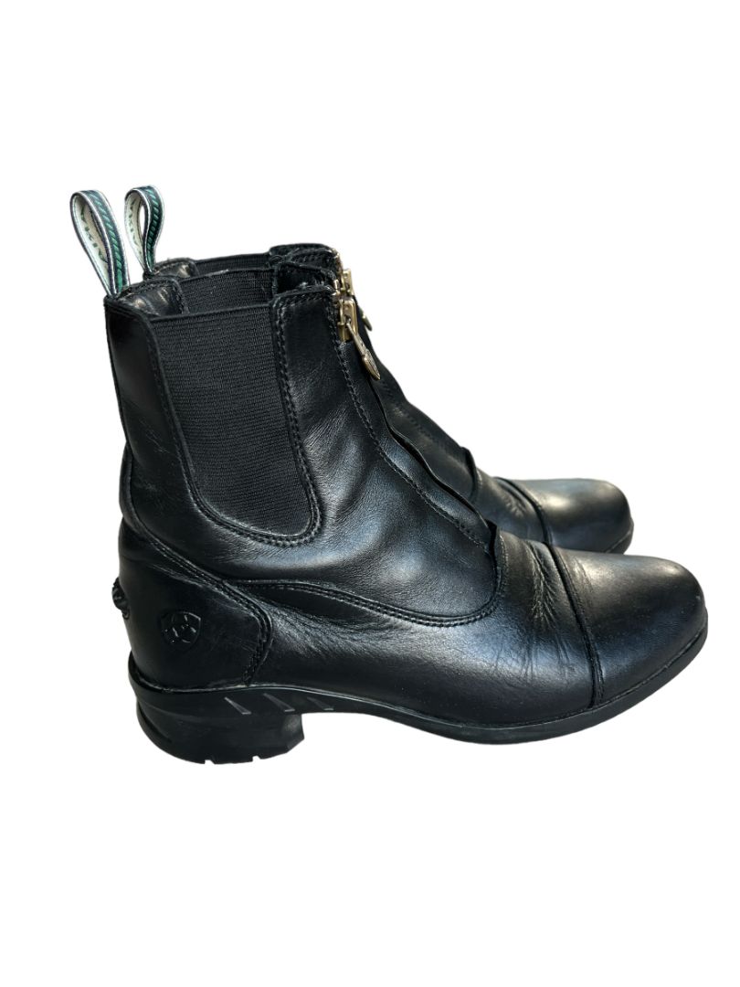 Ariat Women's Heritage IV Zip Paddock Boot Black Size US 6