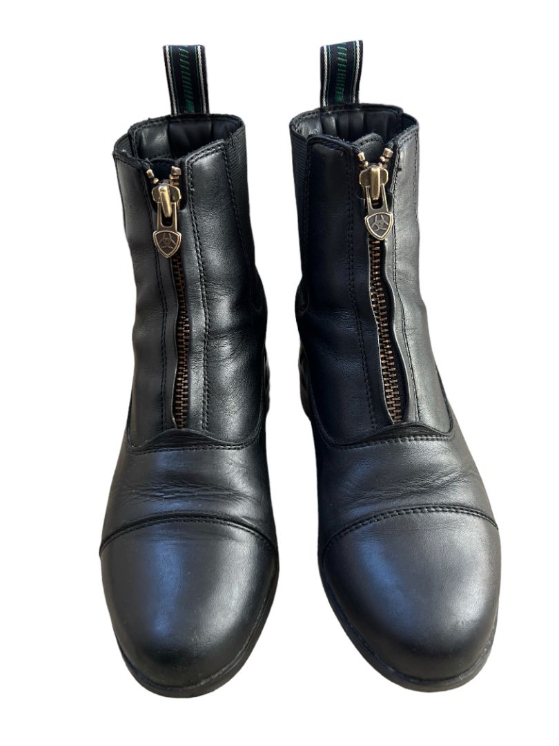 Ariat Women's Heritage IV Zip Paddock Boot Black Size US 6