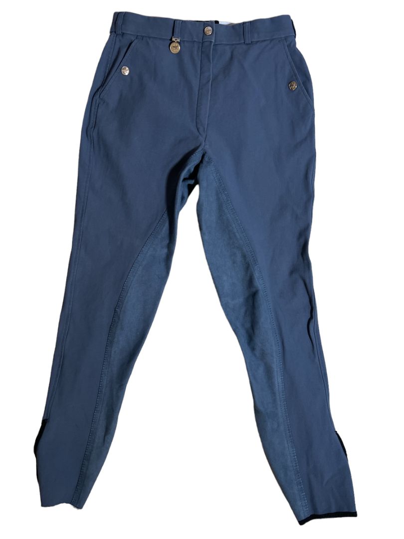 Pikeur "Mondega" Full Seat Breeches - Slate Blue / Size US 28