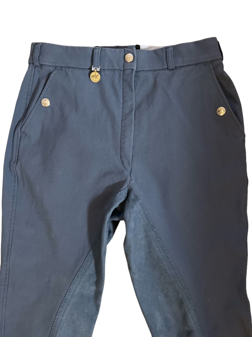 Pikeur "Mondega" Full Seat Breeches - Slate Blue / Size US 28