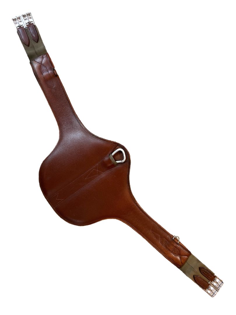 Meyer Anatomical Stud Girth / Belly Guard- 54" Brown