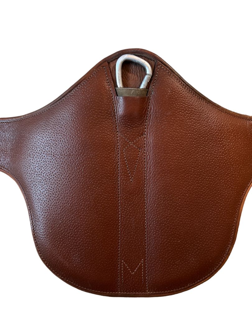 Meyer Anatomical Stud Girth / Belly Guard- 54" Brown