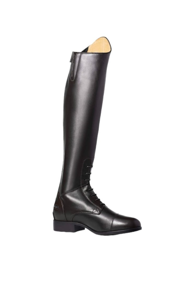 Ariat Women's Heritage Contour II Field Zip Tall Riding Boot Black Size 9.5 Medium Height / Extra Wide Calf,  Brand New